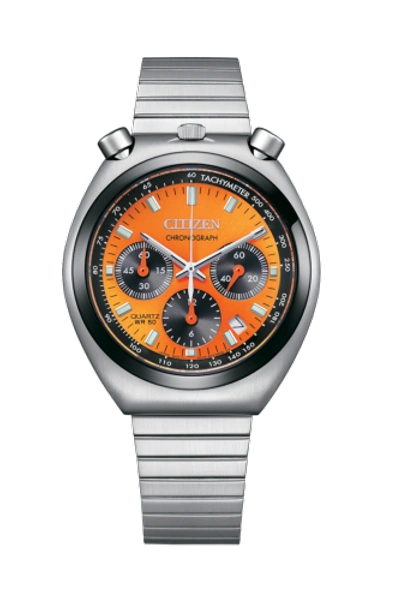 Pre-owned Citizen Bullhead An3660-81x Orange Collection Limited Edition