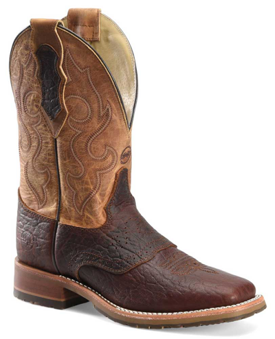 Pre-owned Double-h Boots Double H Men's 11 Inch Talache Dark Brown