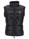 Moncler Sleeveless Down Jacket In Black
