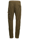 Ten C Green Pants With Elastic Waist In Green
