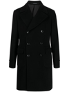 TAGLIATORE DOUBLE-BREASTED WOOL-BLEND COAT