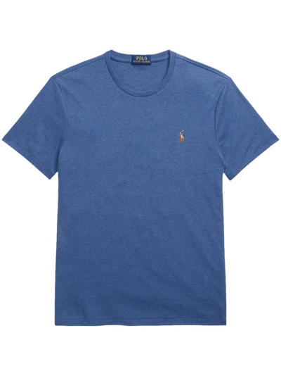 Polo Ralph Lauren Polo Pony-embroidered Cotton T-shirt In Brown