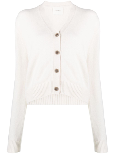 Lisa Yang Marion V-neck Cardigan In Neutrals