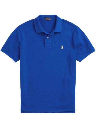 Polo Ralph Lauren Polo Pony Cotton Polo Shirt In Blue