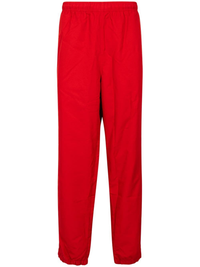 Supreme X Lacoste Track Pants In Red