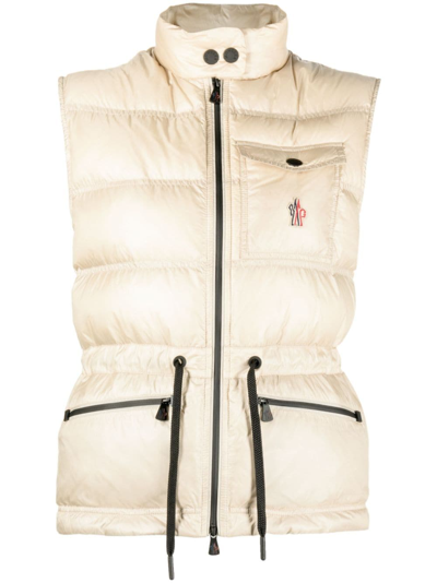 Moncler Arolles 羽绒填充马甲 In Neutrals