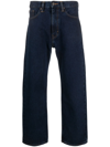 Levi's Baggy Low-rise Straight-leg Jeans In Blue