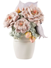 Lladrò Vase With Flowers In Purple