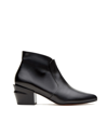 Robert Clergerie Agate Low Western Boot In Black