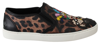DOLCE & GABBANA Dolce & Gabbana Leather Leopard #dgfamily Loafers Women's Shoes