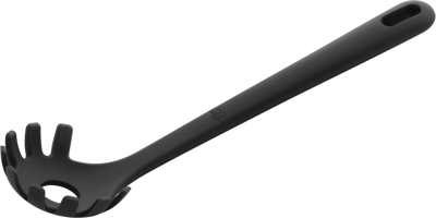 Ballarini Nero Silicone Spaghetti Spoon In Black