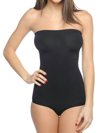 PRISM ENERGIZED STRAPLESS BODYSUIT IN BLACK