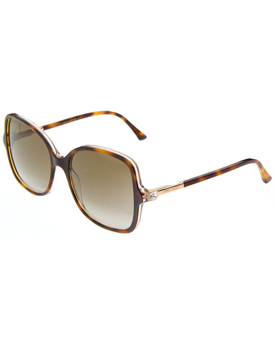 Jimmy Choo Women's Judy/s 57mm Sunglasses In Brown