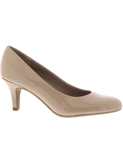 Lifestride Parigi Womens Comfort Insole Slip On Pumps In Beige