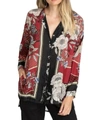 Johnny Was Crane Mallory Button Down Shirt In Multi