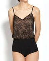 Hanky Panky Odette Blouson Bodysuit In Black
