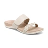 VIONIC Jeanne Slide Sandal In Cream