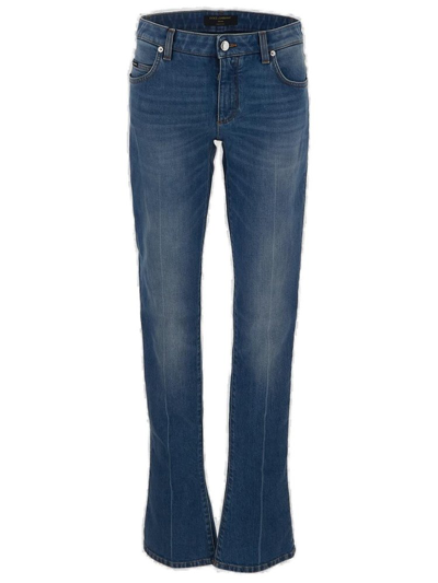 Dolce & Gabbana Mid-rise Flared Jeans In Variante Abbinata