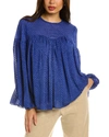 Trina Turk Venus Top In Blue
