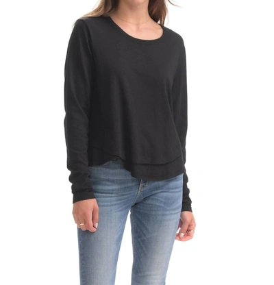 Chrldr Ava Long Sleeve In Black