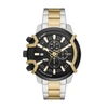 Diesel Men's Griffed Chronograph Two-tone Stainless Steel Bracelet Watch, 48mm In Multi