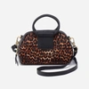 Hobo Sheila Small Satchel In Leopard In Multi