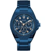 Guess Men's Classic Blue Dial Watch In Blue