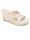 Kenneth Cole Reaction Card Glam 2 Womens Embellished Slip-on Heels In White