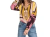 JOHNNY WAS ANABEL SILK BLOUSE TOP IN MULTI