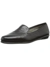 Aerosoles Betunia Smoking Slipper In Black Leat