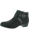 Lifestride Ally Womens Cushioned Footbed Round Toe Ankle Boots In Green