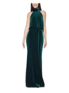 ELIZA J WOMENS VELVET MOCK NECK EVENING DRESS