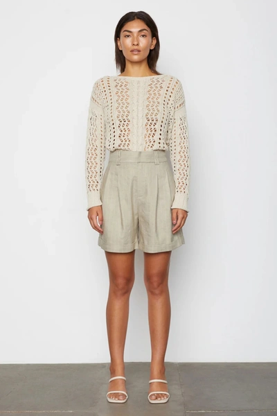 Bailey44 Tillie Shorts In Driftwood In White