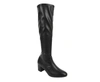 Stuart Weitzman Women's Frannie Nappa Leather Knee-high Boot (36 / 5.5 B) In Black