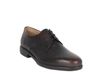 Ferragamo Salvatore  Pebble Leather Oxford Shoe In Brown