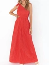 SHOW ME YOUR MUMU TAKE ME OUT MAXI DRESS IN RED