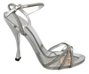DOLCE & GABBANA Dolce & Gabbana Crystal Ankle Strap Sandals Women's Shoes