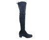 Stuart Weitzman Women's Nice Stretch Knee High Boot In Blue
