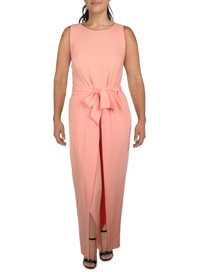 Inc Womens Panel Belted Jumpsuit In Multi