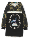 Roberto Cavalli Hoodie Mit Grafischem Print In Black