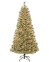 FIRST TRADITIONS FIRST TRADITIONS ARCADIA PINE CASHMERE TREE WITH 200 CLEAR LIGHTS