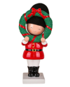 FIRST TRADITIONS FIRST TRADITIONS 10IN CHRISTMAS SOLDIER HOLDING WREATH FIGURINE