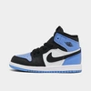 Nike Babies' Kids' Toddler Air Jordan Retro 1 High Og Casual Shoes In University Blue/black/white