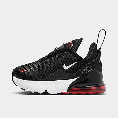 Nike Babies'  Kids' Toddler Air Max 270 Casual Shoes In Black/white/gym Red/iron Grey