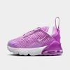 Nike Babies'  Kids' Toddler Air Max 270 Casual Shoes In Rush Fuchsia/fuchsia Dream/white/white