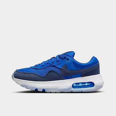 Nike Big Kids' Air Max Motif Casual Shoes In Hyper Royal/white/obsidian