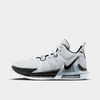 Nike Lebron Witness 7 Team Basketball Shoes In White/black/black