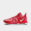Nike Men's Lebron Witness 7 (team) Basketball Shoes In Red