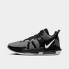 Nike Lebron Witness 7 Team Basketball Shoes In Black/white/black