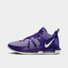 Nike Men's Lebron Witness 7 (team) Basketball Shoes In Purple